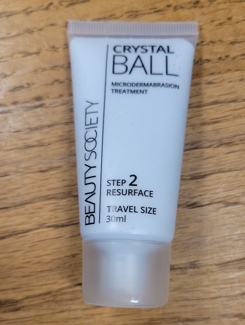 Beauty Society Crystal Ball Microdermabrasion Treatment Step 2 Resurface Travel